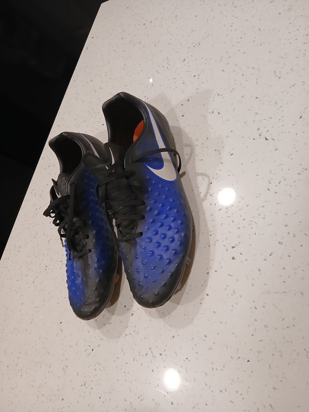 Nike Magista Onda II FG Blue Black Soccer Cleats Mens Size 12 844411-015